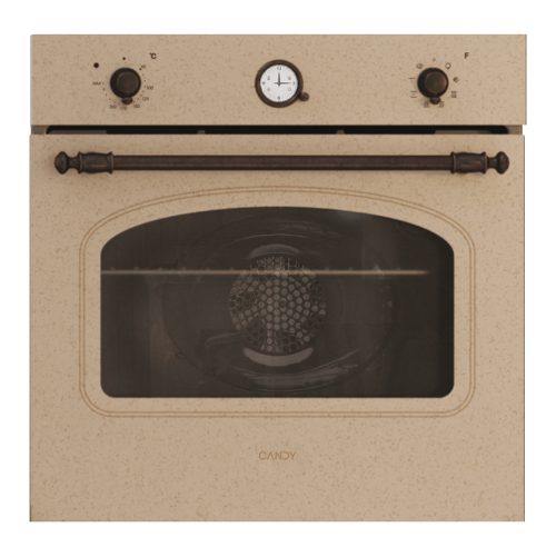 Candy FCC604NAV Forno Elettrico Due manopole + orologio - Fan Assisted -  8 funzioni -  65L -  Classe energetica: A+ -  Gamma Classica