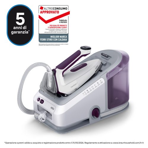 BRAUN IS7266VI CALDAIA C/CONT.  SISTEMA ICARE 2700W.7,5 BAR 160G