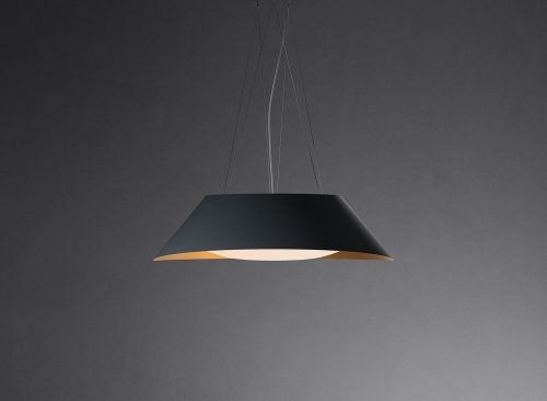 Falmec Vogue Cappa Isola 88 cm, grigio, 600 m3/h