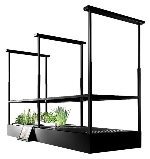 Falmec Spazio Cappa Isola 180 cm, nero matt, 600 m3/h