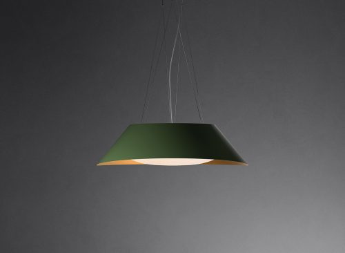 Falmec Vogue Cappa Isola 88 cm, verde, 600 m3/h